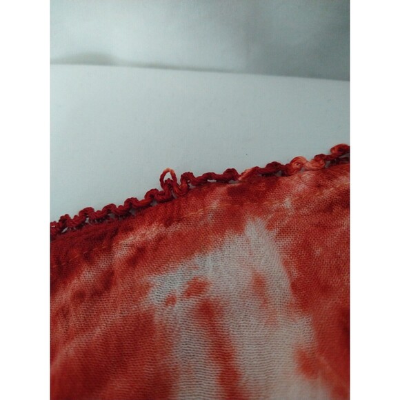 NWT Rainbow Rusty Orange Boho Embroidery Beach Swim Coverup Kimono One Size - Picture 2 of 14